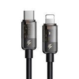 Kabloya Daneyên Zelal a Ji Type-C ya Mcdodo Auto Power Off bo Lightning 1.2m