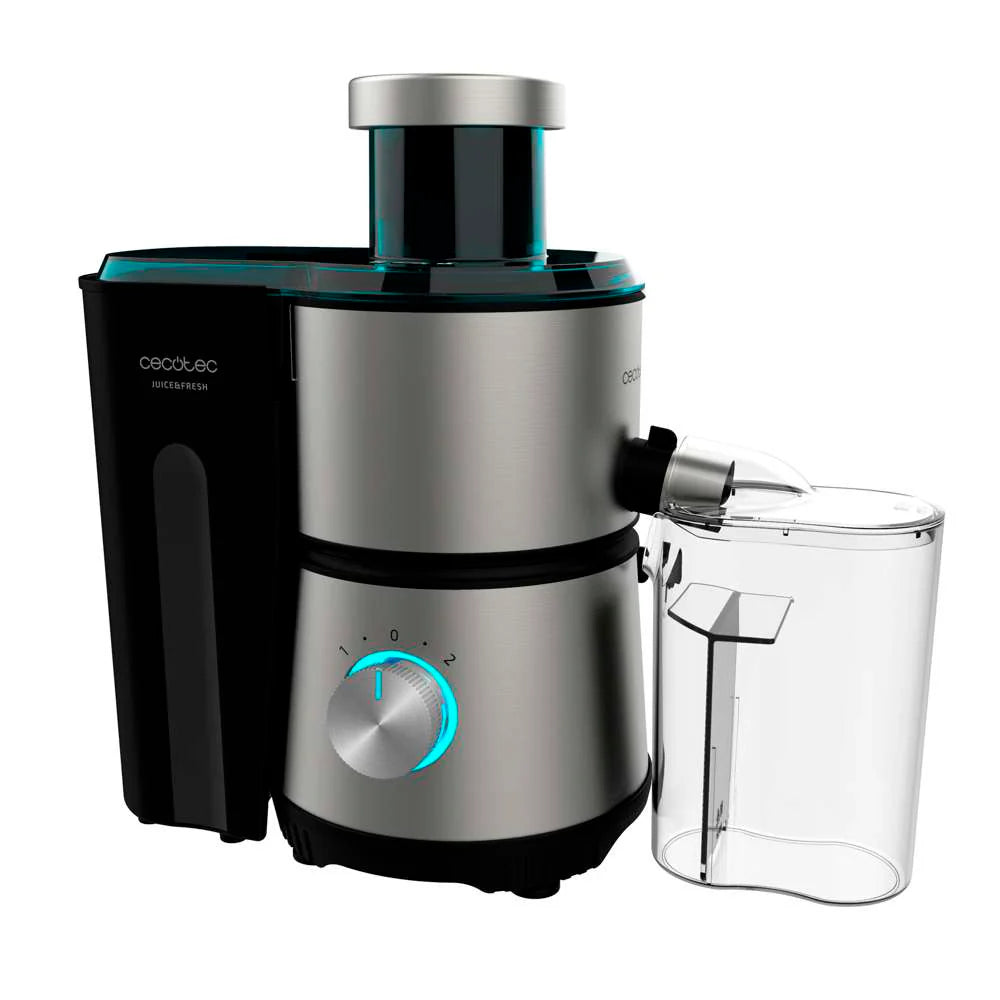 عصارة فواكه كهربائية سيكوتيك Juice&Fresh 400 Titan Black بقوة 400 واط | Cecotec Juice&Fresh 400 Titan Black Centrifugal Juicer 400W
