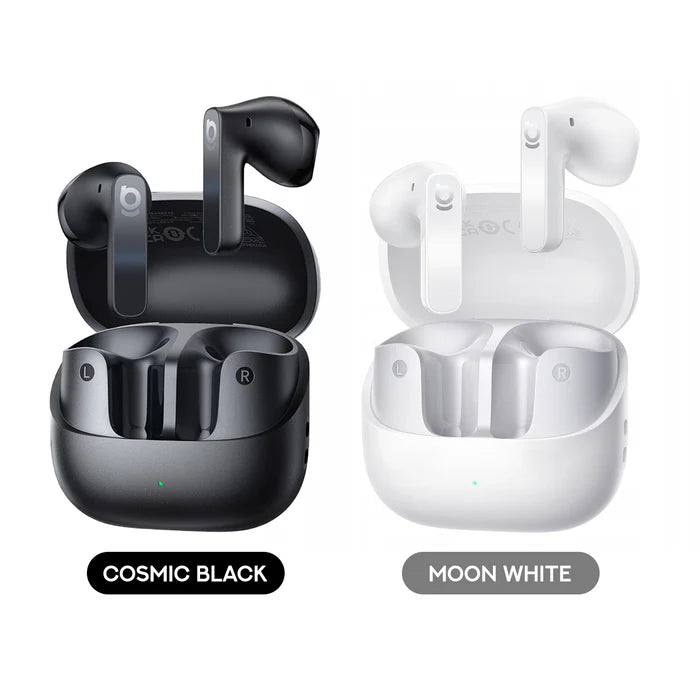 Baseus Bass BS1 NC Semi-in-Ear True Wireless Earbuds ANC | سماعات بيسوس باس BS1 NC لاسلكية إلغاء ضوضاء نشط نصف داخلية