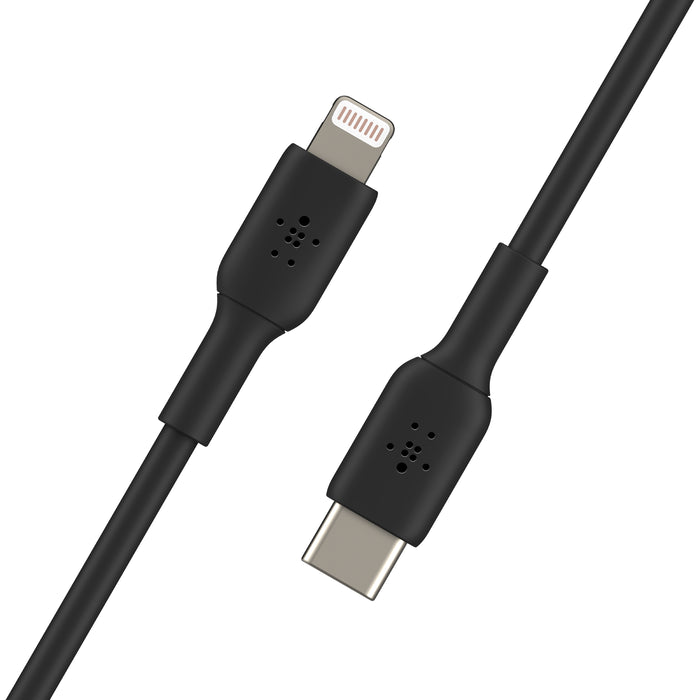 كيبل بيلكن Boostcharge تايب سي الى لايتننغ بطول 1 متر | Belkin BoostCharge USB-C to Lightning Cable 1m