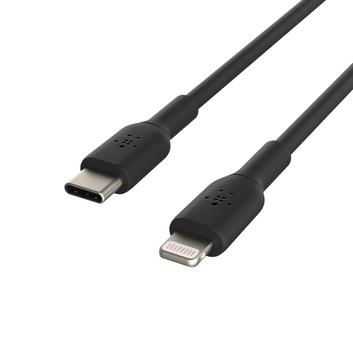 كيبل بيلكن Boostcharge تايب سي الى لايتننغ بطول 1 متر | Belkin BoostCharge USB-C to Lightning Cable 1m
