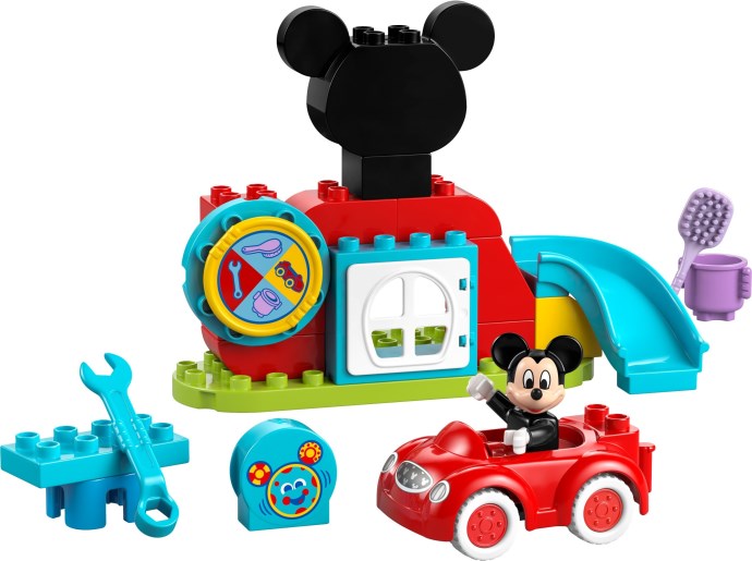 LEGO DUPLO Mickey Mouse Clubhouse & Car 10454 - set image