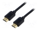 كابل باسيوس HDMI عالي الدقة 5 متر أسود - Baseus High Definition HDMI→HDMI Cable 5m Black