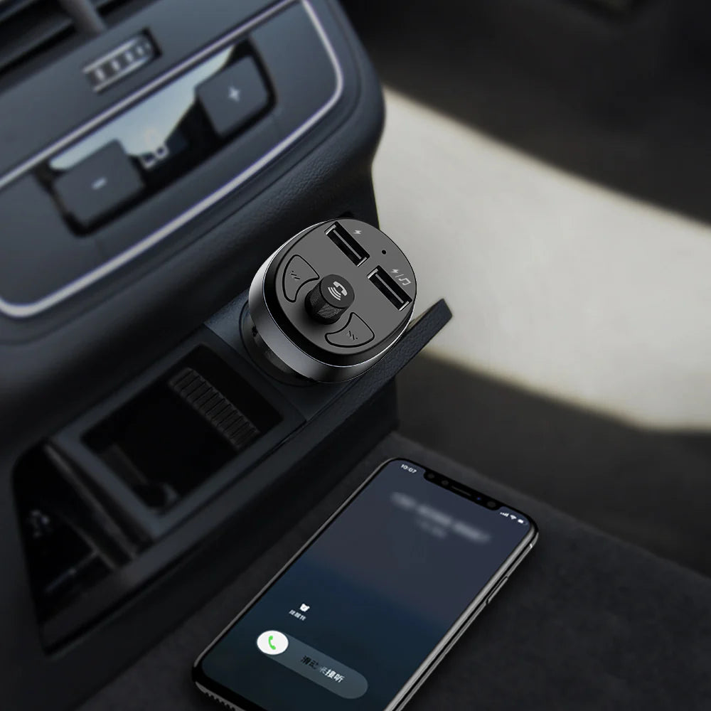 Şarjêra Otomobîlê ya Mcdodo Bluetooth 5.1 FM Dual USB