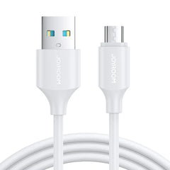 كيبل جويرووم لونج لاستنج يو اس بي اي الى مايكرو بقدرة شحن 18 واط وطول 1 متر | JOYROOM Long-Lasting Series 2.4A Fast Charging Data Cable USB-A to Micro 18W 1m