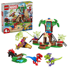 ليغو سبايدي ومعركة رابتور غوبي في مقر بيت الشجرة | LEGO Marvel Spidey and Gobby’s Raptor Battle at Tree House HQ 11200