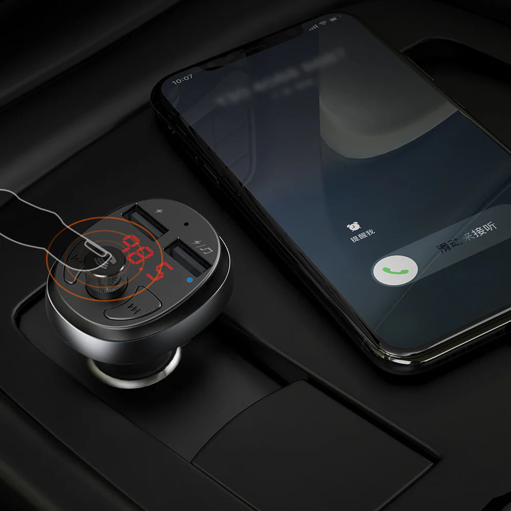 Şarjêra Otomobîlê ya Mcdodo Bluetooth 5.1 FM Dual USB