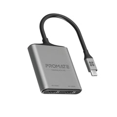 Promate MediaLink-H2 USB-C to dual HDMI 4K adapter - main view