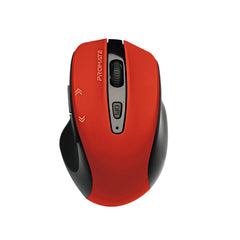 Promate Cursor Red ergonomic wireless optical mouse - main view
