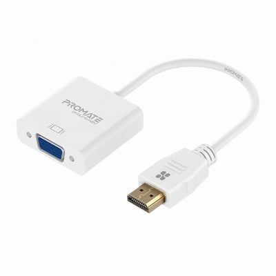 Promate ProLink-H2V White HDMI to VGA adaptor kit - main view