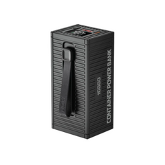 باور بانك جرين لايون كونتينر سعة 10000 مللي أمبير - أسود | Green Lion Container 10000mAh Power Bank - Black