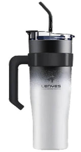 ترمس رياضي Lenyes LWB201 فولاذ مقاوم للصدأ عزل حراري مزدوج الجدار غطاء محكم مانع للتسرب | Lenyes LWB201 Stainless Steel Sports Mug Double-Wall Insulation Leak-Proof Lid
