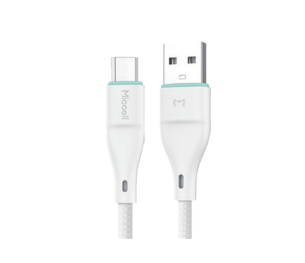 Miccell VQ-D06 USB-A to Micro-USB / 1m / 2.4A White