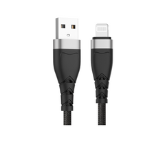 Miccell VQ-D16 USB-A to Lightning / 1.2m / 2.4A Black