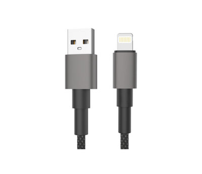 Miccell VQ-D34 USB-A to Lightning / 1.2m / 2.4A Gray