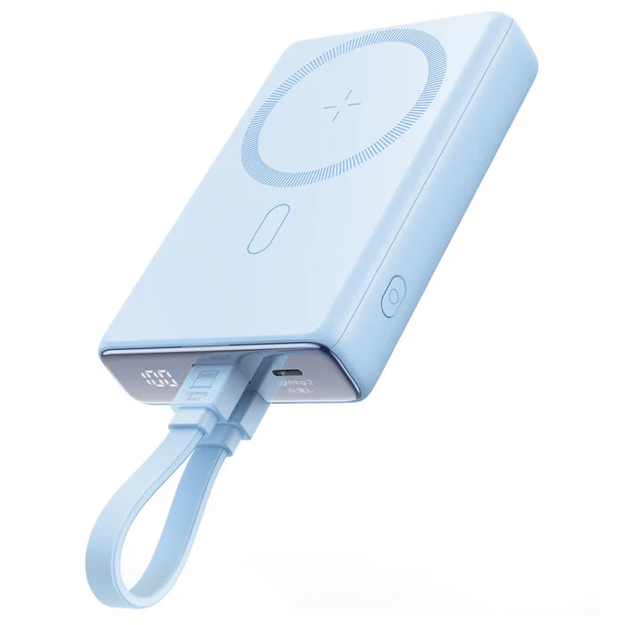 Bankeya Hêzê ya Joyroom JR-PBM01 10000mAh 20W bi Şarjkirina Bêtêl - Bankeya Hêzê ya 10000mAh 20W bi Şarjkirina Bêtêl ji Joyroom