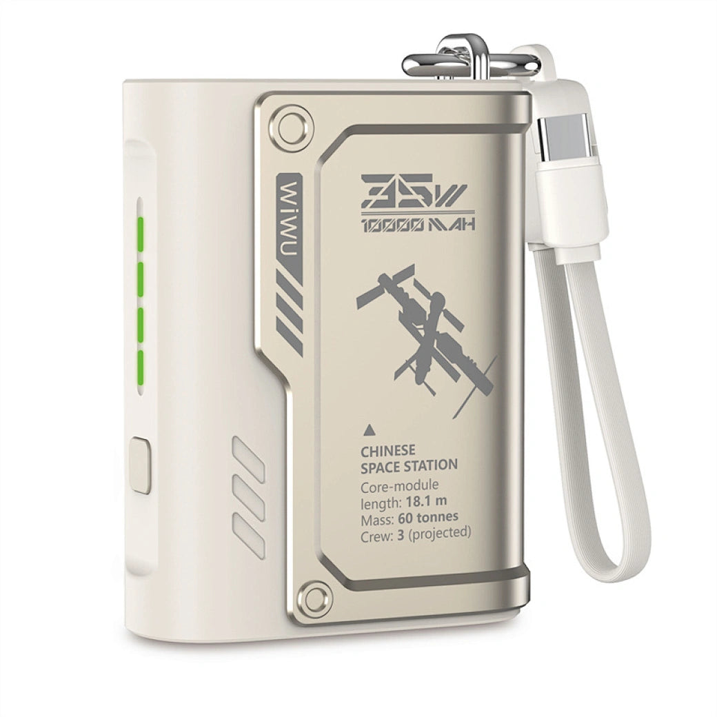 Bankeya Hêzê ya WiWU Shield WI-P026 10,000mAh bi Şarjkirina Bilez a 22.5W | Seriya WiWU Shield Wi-P026 Bankeya Hêzê ya 10000mAh 22.5W Şarjkirina Bilez