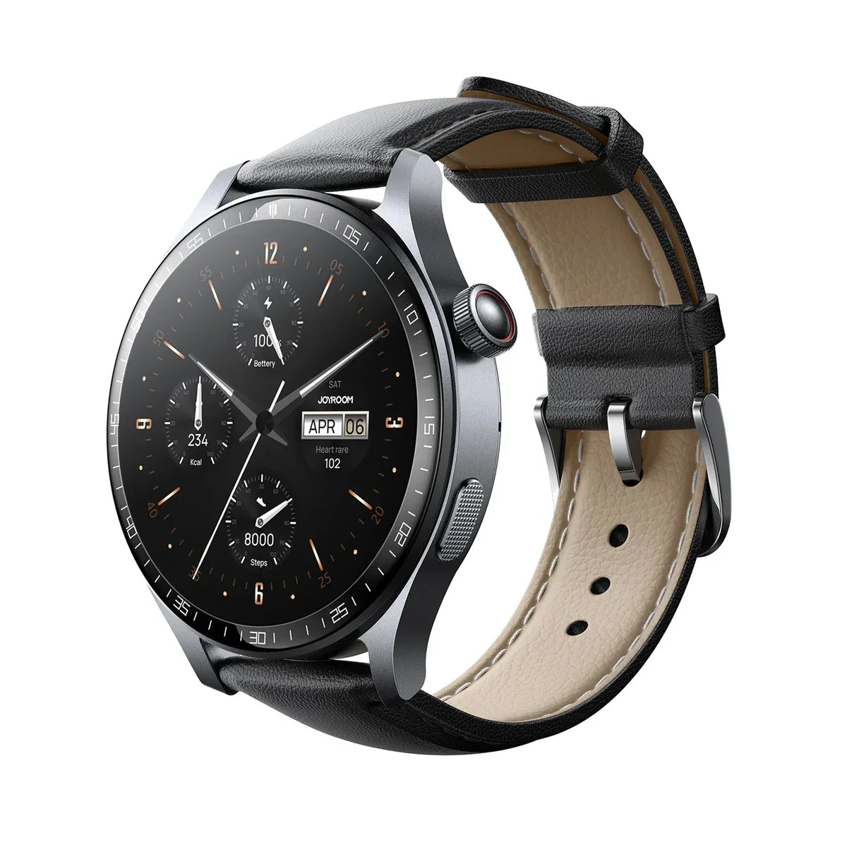 ساعة ذكية جويرووم JR-FC2 Pro كلاسيكية مع قابلية الاجابة على الاتصالات | JOYROOM JR-FC2 Pro Classic Series Smart Watch