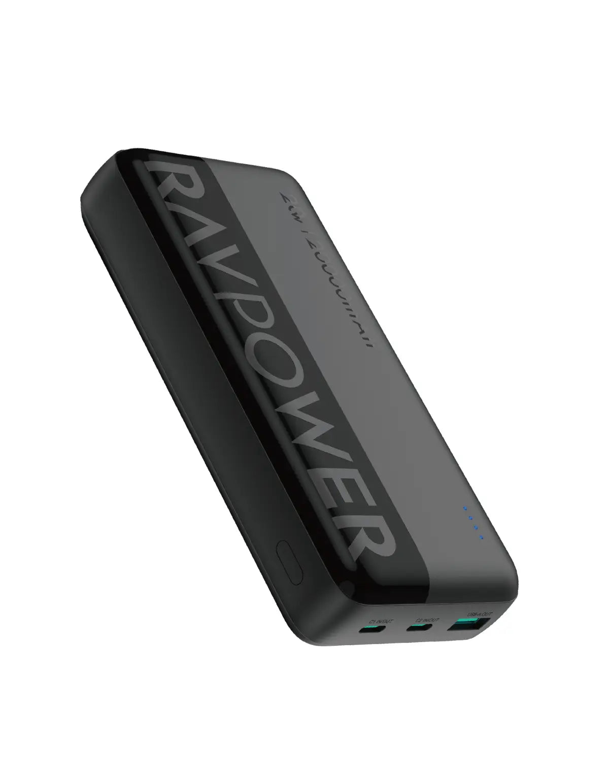 Bankeya Hêzê ya RAVPower RP-PB1229 20,000mAh bi Şarjkirina Bilez a 22.5W SCP & 20W PD - Reş | Bankeya Hêzê ya RAVPower RP-PB1229 20000mAh – Şarjkirina Bilez a 22.5W SCP & 20W PD – Reş