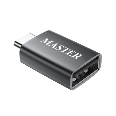 Master USB-C Male to A Female Adapter 5Gbps Space Grey MSADCMTOAF5GP-GY