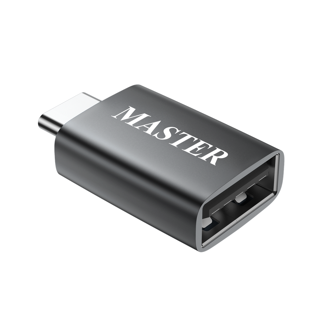 Master USB-C Male to A Female Adapter 5Gbps Space Grey MSADCMTOAF5GP-GY