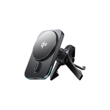شاحن سيارة ويوو Qi2.0 لاسلكي مغناطيسي بقدرة شحن 15 واط | WiWU CH-323 Qi2.0 MAGO MagSafe Wireless Car Charger – 15W