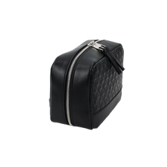حقيبة ليفيلو بوشيت جلد PU بجيب شبكي مع مقبض مدمج - اسود | Levelo Pochette Pouch with Mesh Pocket & Built-in Grip Handle – Black
