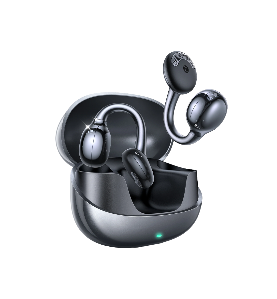 Guhguhkên Bluetooth 5.4 yên Guh-vekirî yên JOYROOM JR-OE3 bi 25 Saetan Dema Lîstinê | Guhguhkên Bluetooth 5.4 yên Guh-vekirî yên JOYROOM JR-OE3 - 25 Saet Dema Lîstinê