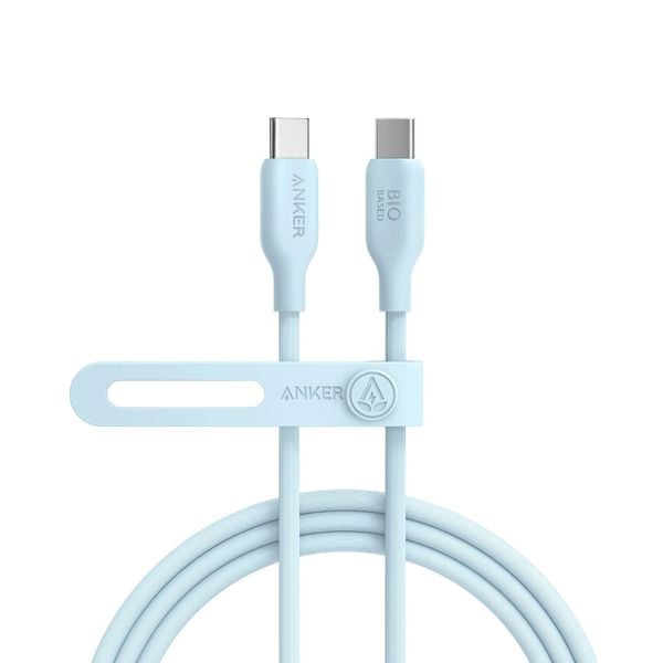 كيبل أنكر 544 تايب سي الى تايب سي بقدرة شحن 140 واط وطول 1.8 متر | Anker 544 USB-C to USB-C Cable 140W Bio-Based (1.8m/6ft)