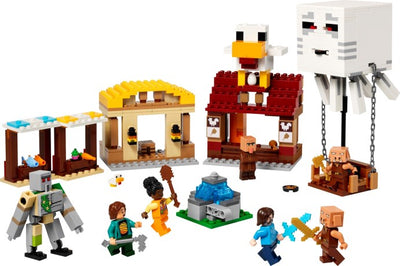 LEGO Minecraft The Ghast Balloon Village Attack 21273 - set image