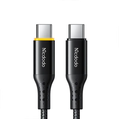 كيبل مكدودو تايب سي الى تايب سي بقدرة شحن 100 واط وطول 1.2متر | Mcdodo USB-C to USB-C cable PD 100W 1.2m