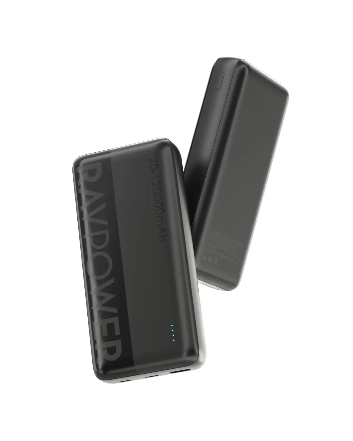 Bankeya Hêzê ya RAVPower RP-PB1229 20,000mAh bi Şarjkirina Bilez a 22.5W SCP & 20W PD - Reş | Bankeya Hêzê ya RAVPower RP-PB1229 20000mAh – Şarjkirina Bilez a 22.5W SCP & 20W PD – Reş