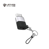 محول Lenyes AX117 من مايكرو إلى تايب سي يدعم الشحن ونقل البيانات تصميم صغير | Lenyes AX117 Micro USB to Type-C Adapter Charging and Data Transfer Compact Design