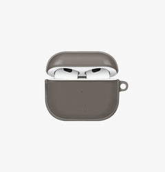 UNIQ Glase clear AirPods 3rd Gen case Dim Gray