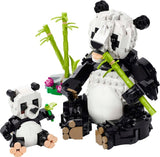 ليغو كريتور 3 في 1 حيوانات برية: عائلة الباندا | LEGO Creator 3in1 Wild Animals: Panda Family 31165