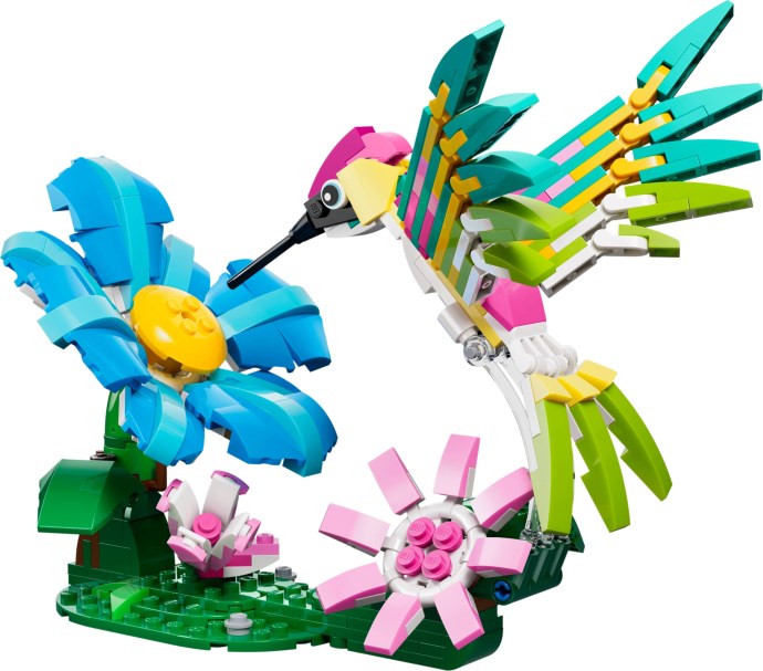 LEGO Creator 3in1 Wild Animals: Colorful Hummingbird 31384 - set image