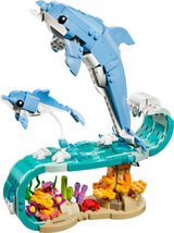 ليغو كريتور 3 في 1 حيوانات البحر: الدلافين الجميلة | LEGO Creator 3in1 Sea Animals: Beautiful Dolphins 31385
