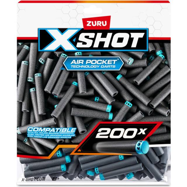 زورو إكس شوت عبوة إعادة تعبئة 200 طلقة | ZURU X-Shot 200-Dart Refill Pack 36624