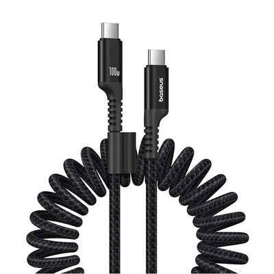 Baseus Fish-Eye Charging Data Cable USB-C to USB-C 100W | كابل بيسوس فيش آي USB-C إلى USB-C 100 واط
