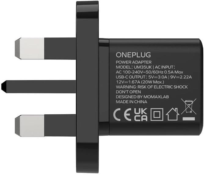 Şarjêra Bilez a Momax Oneplug 1 port USB-C 20W Mini Charger ji bo rêwîtiyê - Şarjêra Dîwarî ya USB-C 20W