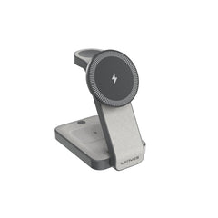 حامل شحن لاسلكي Lenyes PW313 قابل للطي 3 في 1 شحن سريع 15W مع إضاءة ليلية | Lenyes PW313 3-in-1 Foldable Wireless Charging Dock 15W Night Light
