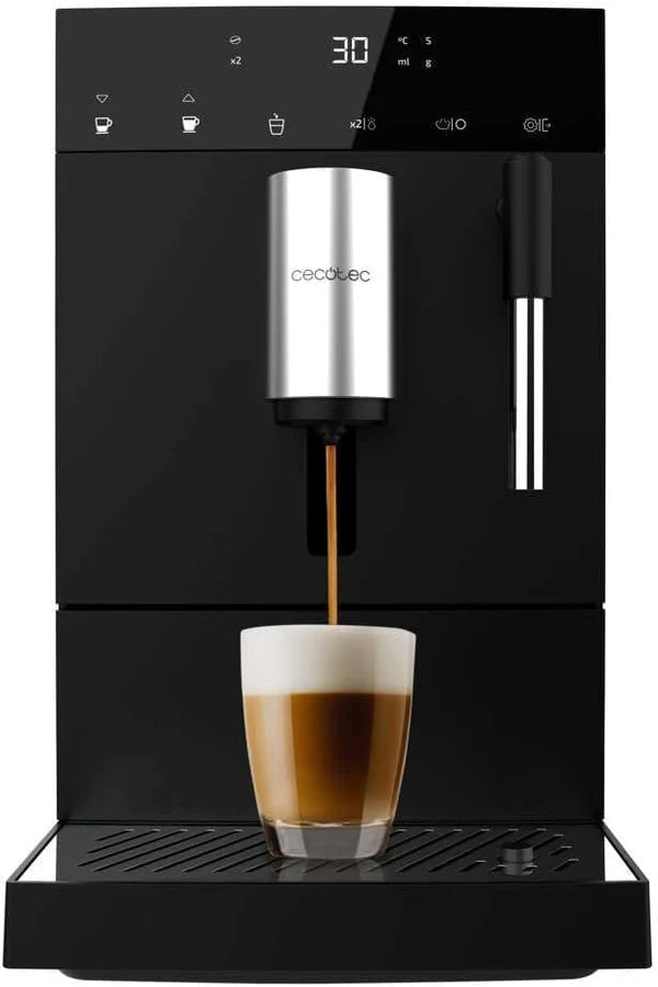 ماكينة قهوة أوتوماتيكية Cecotec Cremmaet Compact Steam مع مطحنة 19 بار | Cecotec Cremmaet Compact Steam Super Automatic Coffee Machine with Grinder 19 Bar