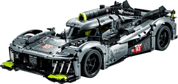 LEGO Technic PEUGEOT 9X8 24H Le Mans Hybrid Hypercar 42156 - set image