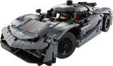 ليغو تكنيك كوينيجسيج جيسكو أبسولوت الرمادية | LEGO Technic Koenigsegg Jesko Absolut Gray Hypercar 42173