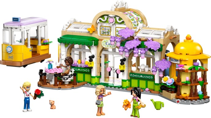 LEGO Friends Plant Café & Flower Shop 42671 - set image
