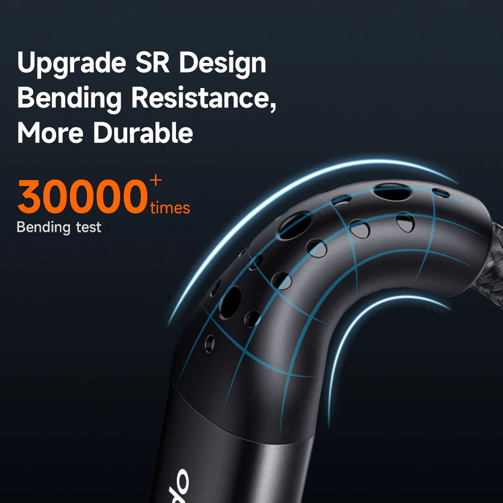 Kabloya şarjkirina bilez a USB-C bo USB-C ya Mcdodo PD 100W 1.2m - 1.2m dirêj PD USB-C bo USB-C kabloya şarjkirina bilez a PD ji Mcdodo