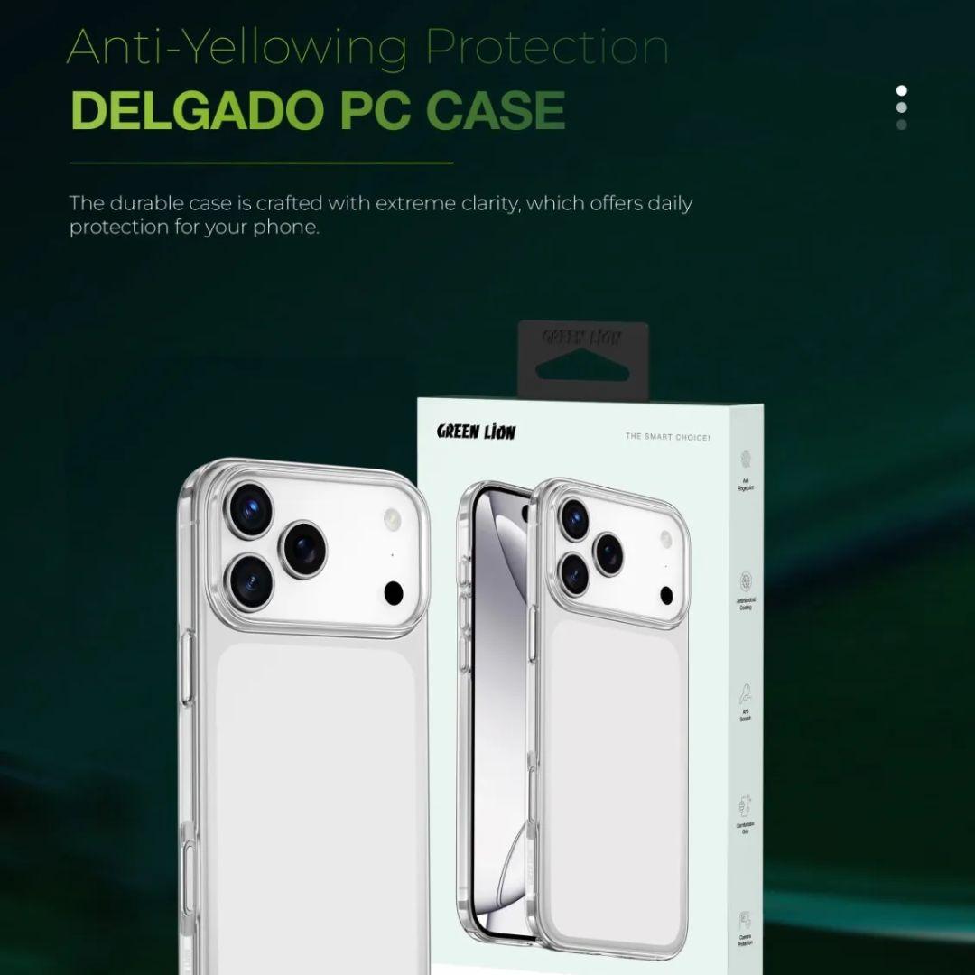 Doza PC-yê ya Green Lion Delgado ji bo rêzeya iPhone 17 - Zelal