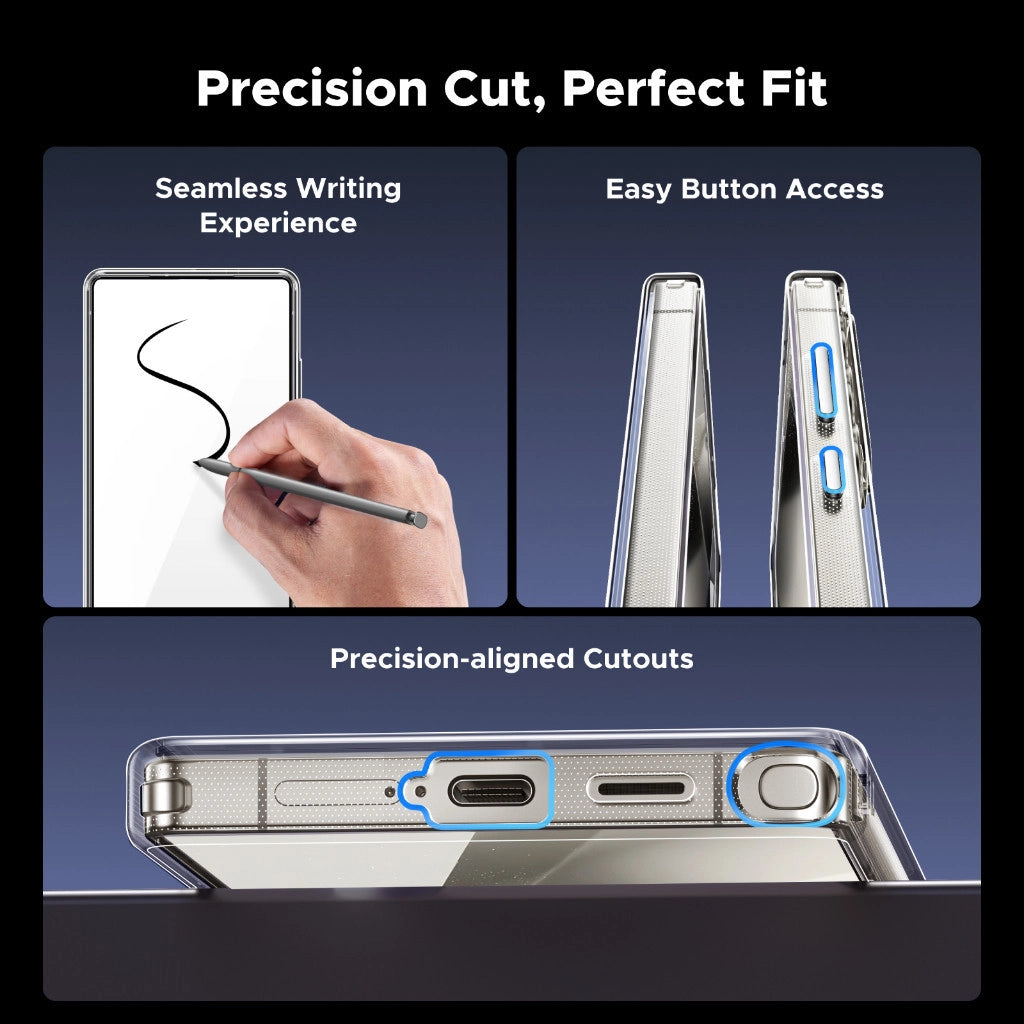 UGREEN Classy Clear Magnetic Protective Case for Samsung Galaxy S25 Ultra Clear | حافظة يوجرين المغناطيسية الشفافة لسامسونج جالاكسي S25 الترا