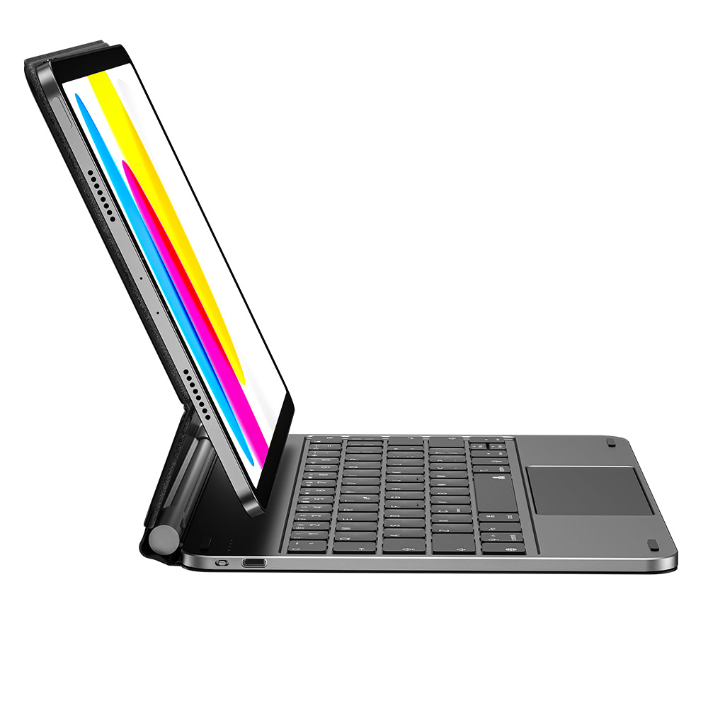 لوحة مفاتيح ويوو ماجيك كيبورد MK-001 للايباد بحجم 12.9 انش - اسود | WiWU Magic Keyboard MK-001 for 12.9 inch iPad – Black