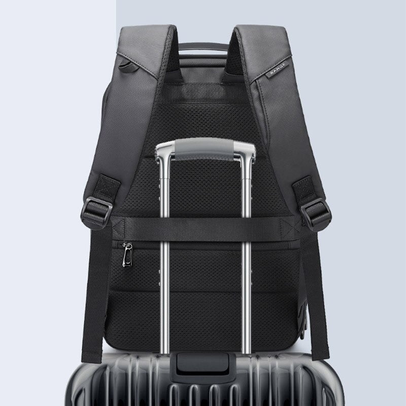 حقيبة بانجي 2581 بريميوم مضادة للسرقة ومقاومة للماء - اسود | BANGE 3581 Premium Quality Anti-Theft Backpack – Black